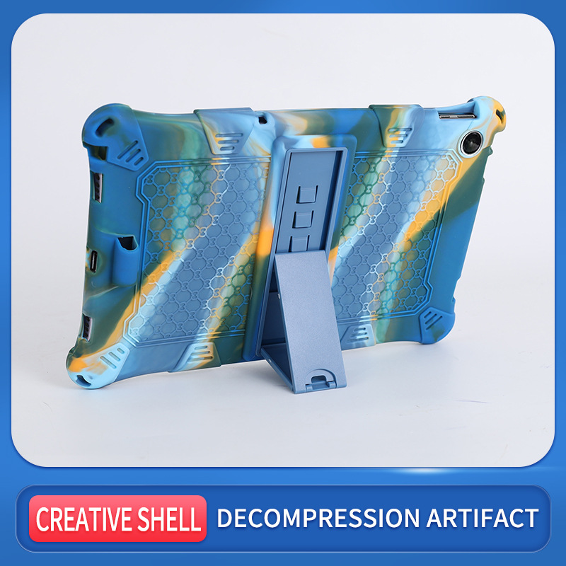 适用联想Tab M10 3代10.1寸复古纹保护套Tab M10 3代 TB-328F胶套