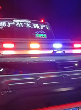 皮卡行李架横杠后杠开道警示追逐