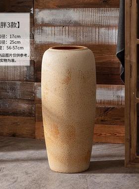 景德镇复古怀旧纯北欧大号枝创意客厅简约家居装饰摆件插假花花瓶