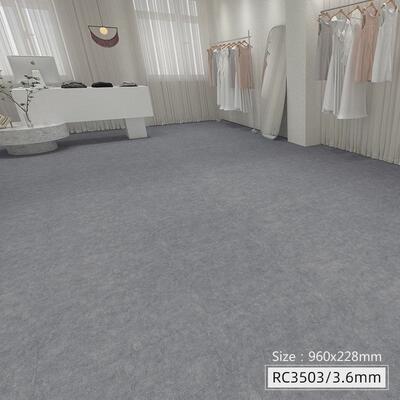 pvc锁扣地板塑胶三层石塑水泥加厚耐磨地板贴纸防水石纹spc地板革