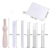 66s羊毛条羊毛毡戳戳乐材料包50色5手工diy克针毡湿毡