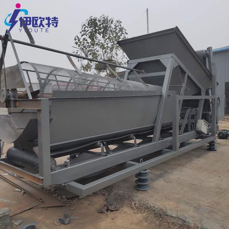 大型沙场筛沙机滚筒厂家5080型震动筛小型沙场移动筛沙机振动筛