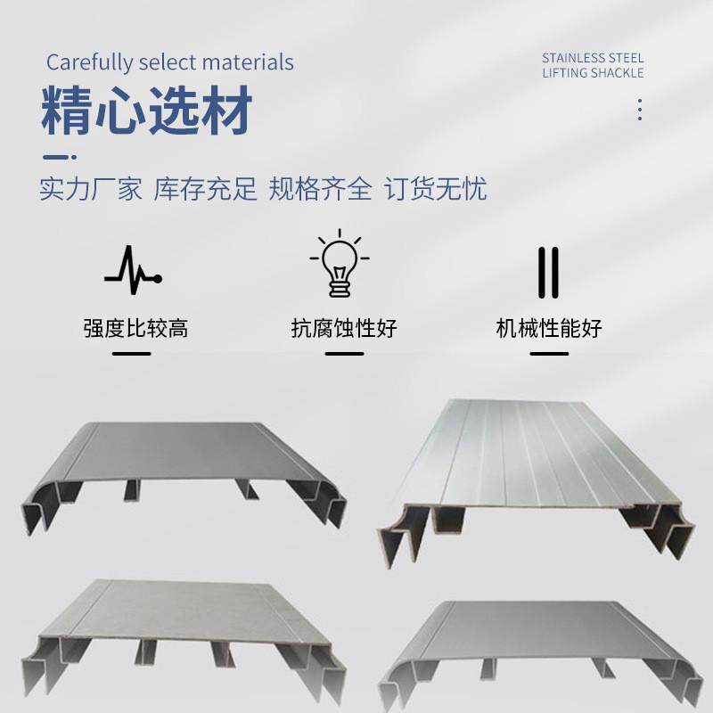 双面塑灯箱材料户外门头防水单面吸亚克力广告灯箱型材