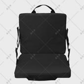 户外加厚防脏音乐会野营便携坐垫坐垫带靠背防潮体育看台坐垫