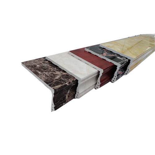 线条定制石塑窗套线电梯门套线 仿大理石纹门套工厂 包边背景框线