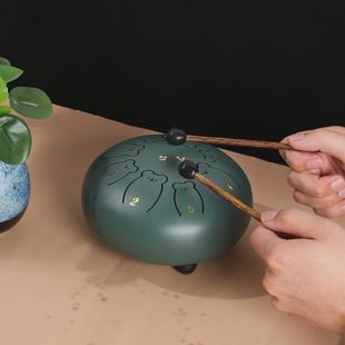 初学者入门空灵鼓学生打击乐器6寸8音钢鼓成人儿童初学打击乐器