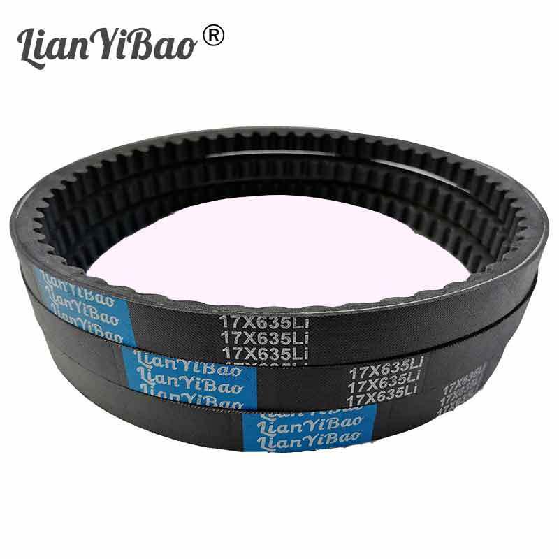 三角带A型13X600至1800带齿B型汽车黑色橡胶微耕机齿轮形传动皮带