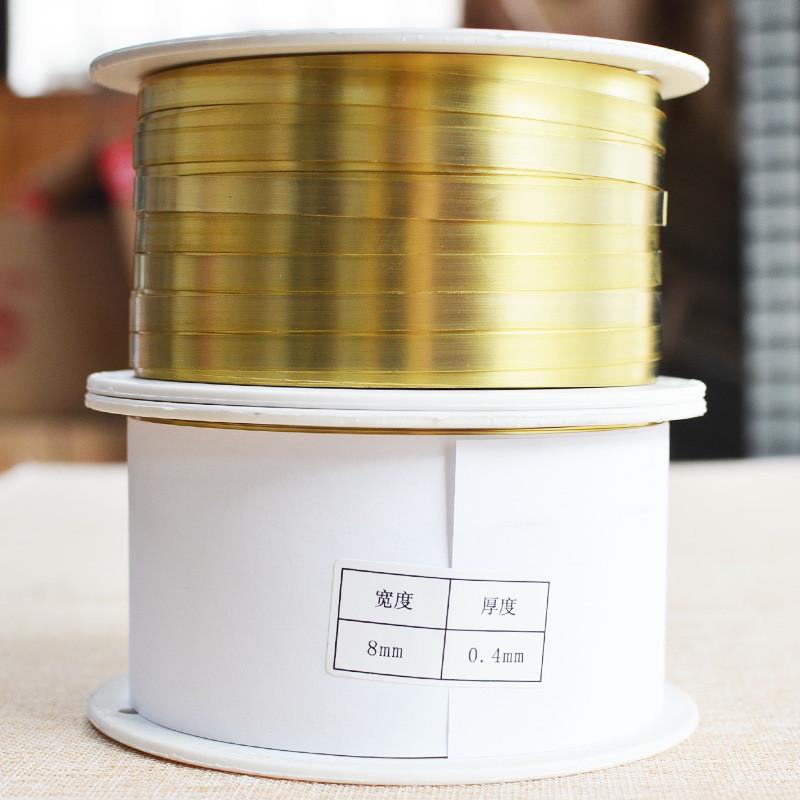 厂家直供高精h65带机切割电镀铜可宽6mm电子配件黄铜带