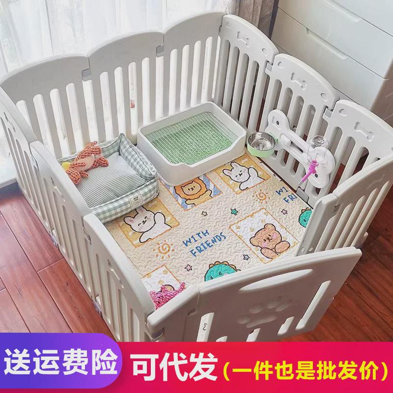 65cm宠物围栏狗室内狗笼子中小型犬隔离门护栏栅栏狗栏栅