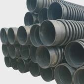 hdpe双壁波纹管大口径聚乙烯钢带缠绕管中空壁钢带增强螺旋克拉管