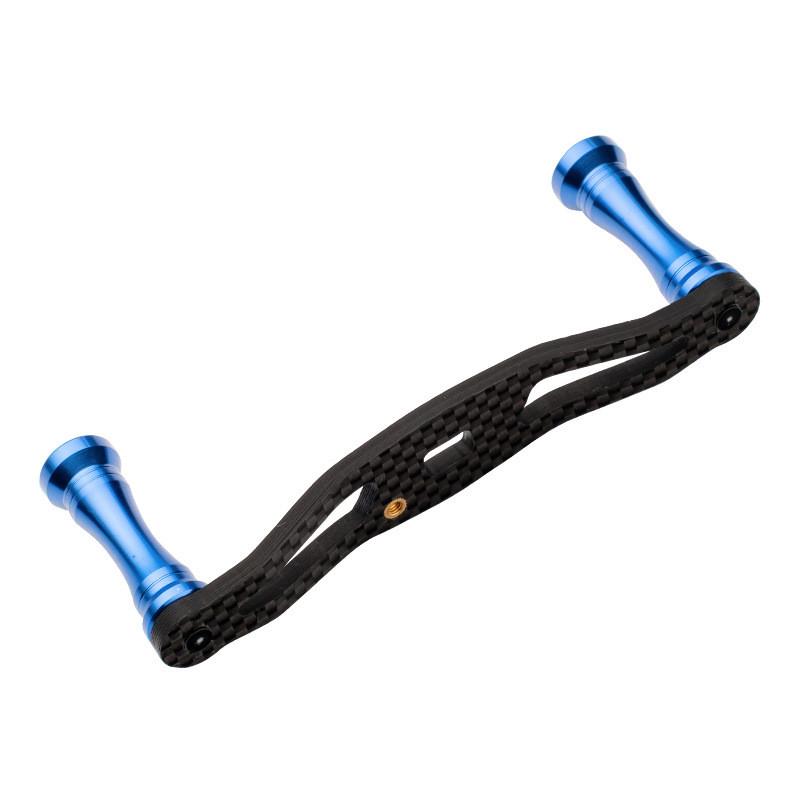 水滴轮超轻轻量化碳素摇把碳纤维摇臂握丸改装顺滑阿布国产通用型