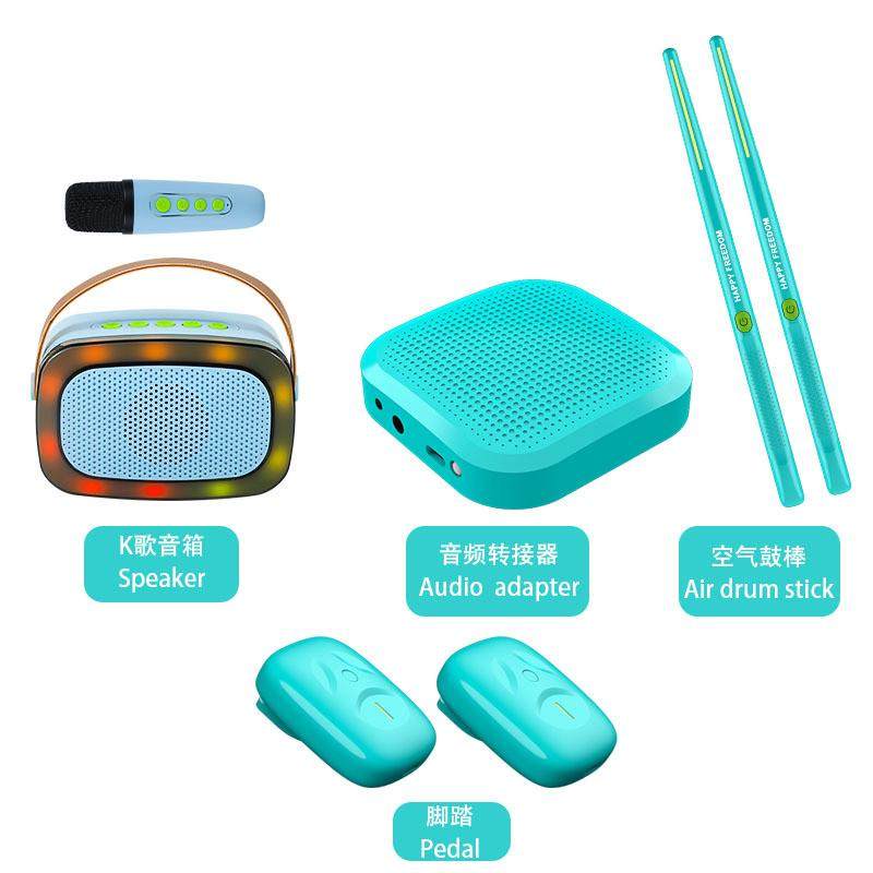 空气架子鼓练手实用儿童成人架子鼓初学者鼓棒电子鼓专业体感家用