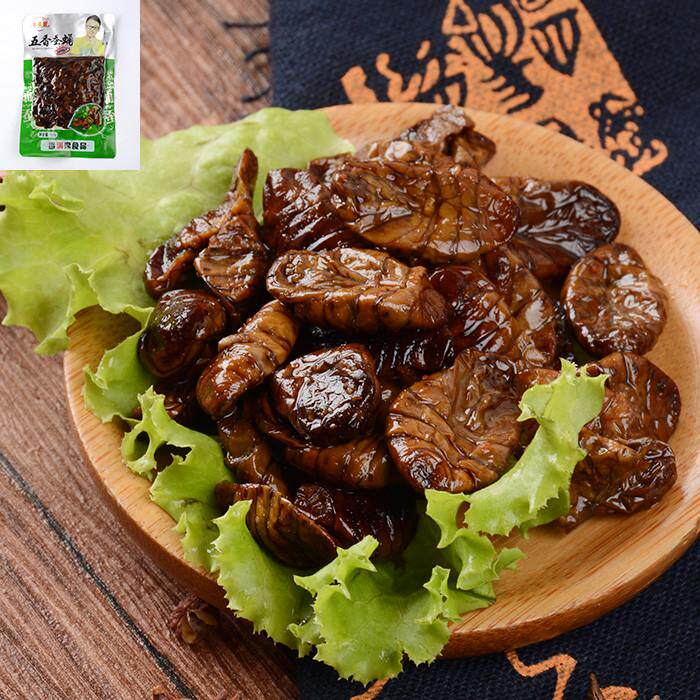 山东淄博周村特产香满席即食熟五香香辣香酥泡椒蚕蛹4味4袋