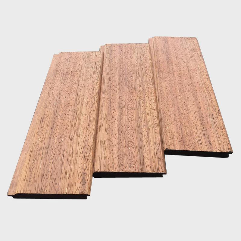 工厂直销印尼菠萝格扣板防腐木护墙板桑拿板吊顶阳台实木板天花板