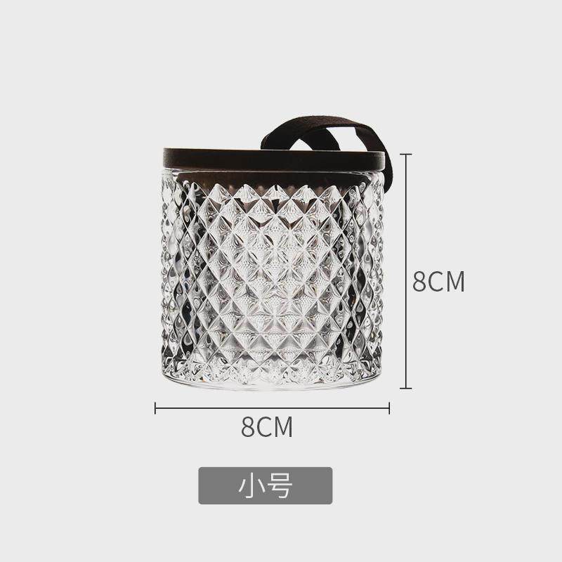 欧式玻璃密封罐化妆棉防尘家用桌面牙签罐棉签收纳盒收纳罐带盖,收纳整理,桌面收纳盒,淘宝优惠券,粉丝福利购,淘宝优惠卷