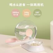 宠物饮水机自动过滤不插电猫咪小狗通用喂食一体不湿嘴水碗喝水器