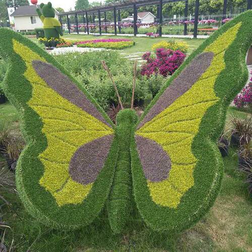 绿雕工艺品仿真绿雕动物大型仿真绿植雕塑户外公园景观绿雕造