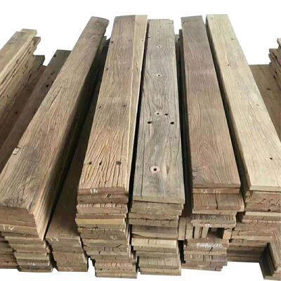 山东老榆木房梁板材下房门板护墙板吧台楼梯踏步老梁榆木制做尺寸