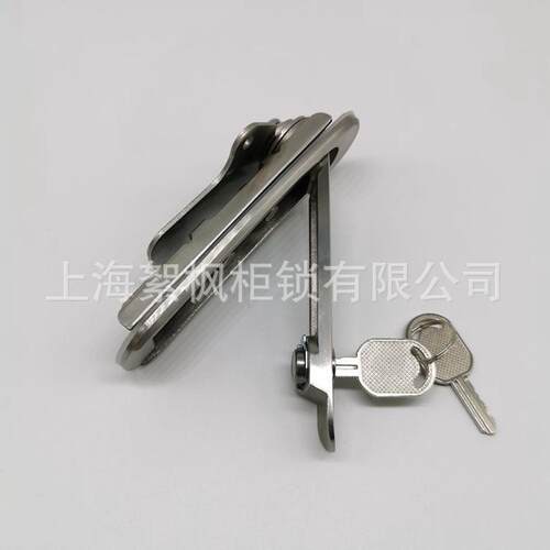 ab402-1不锈钢平面锁，电柜门锁，开关工业机柜控制箱柜门锁