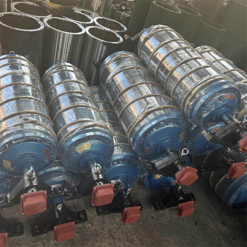 tdy75油冷式电动滚筒包胶滚筒隔爆式外置电动滚筒内置矿用电机