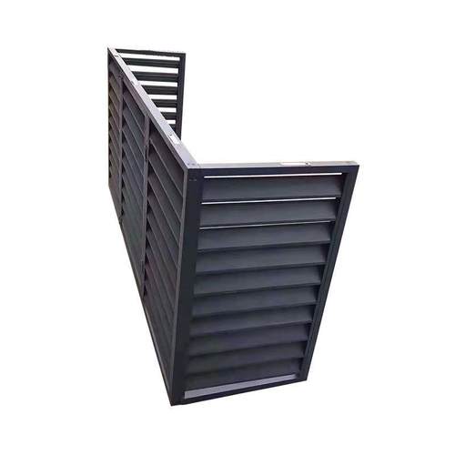 百叶窗外墙防雨防水铝合金室外空调罩外机罩通风口出口装饰