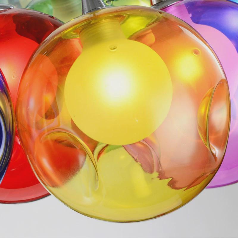 北欧简约网红泡泡球吊灯咖啡厅儿童房服装店酒吧餐厅创意装饰吊灯