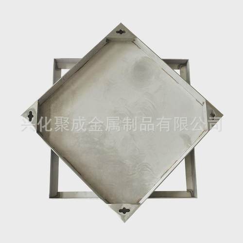 304不锈钢下沉井盖来图来样定制下水道污水装饰式不锈钢隐形井盖