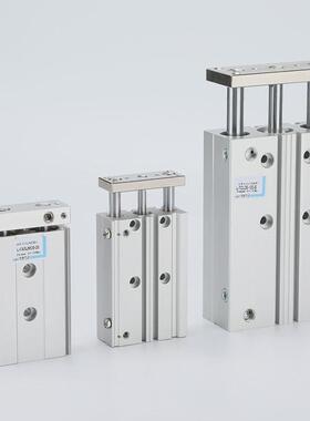 轴三轴缸系列12/16/20/25/32/40/50/63*10-30-40x75z三mgpm三杆