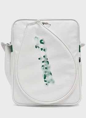 2023新款羽毛球包单肩手提大容量3支装韩版pu简约时尚便携式