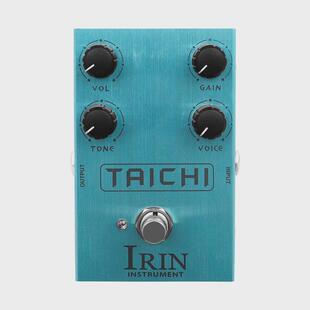 irin单块效果器驱动踏板效果器模拟失真过载混响吉他电吉他效果器