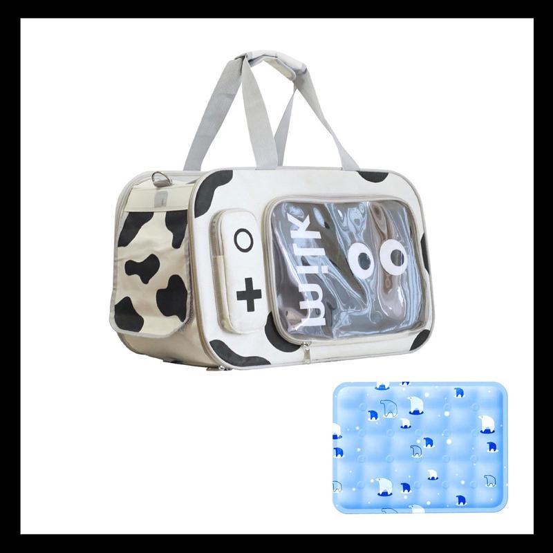 猫包外出便携拉杆箱行李箱狗狗太空舱推车猫咪大容量宠物手提斜挎