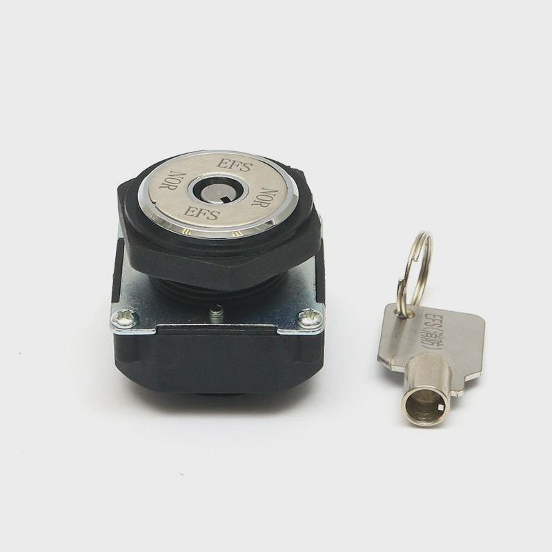 源头工厂sdk8-y1/2圆形四档非标面板钥匙开关电梯操纵箱开关盒