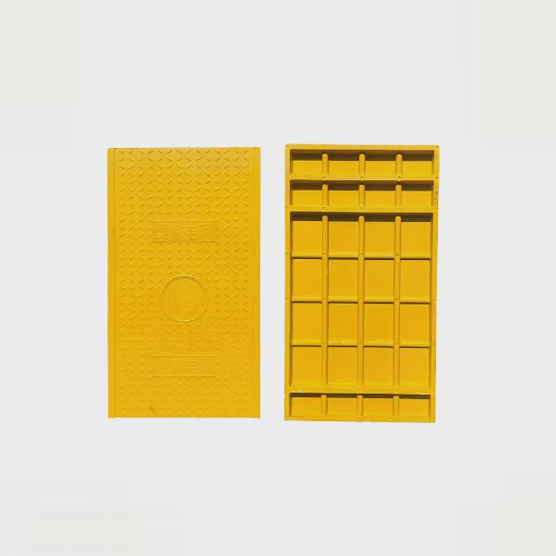 复合树脂电力井盖高分子长方形重型树脂沟盖板复合电缆沟电力盖板