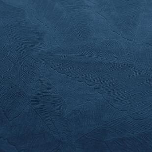 绍兴绒布窗帘新款 轻奢柯桥电雕压花一叶知秋遮光窗帘客厅窗帘成品