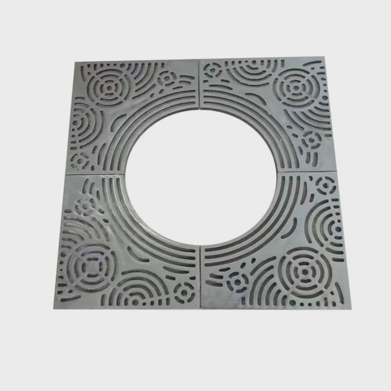 铸铁树池盖板球墨铸铁树池篦子厂家现货市政护树盖板树池篦子