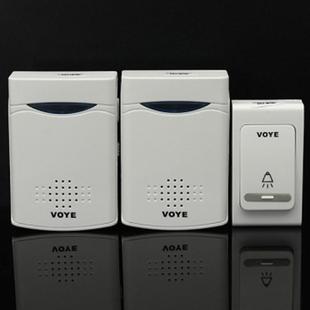 数码 可调款 无线门铃一拖二直流门铃音量爆家用音乐门铃厂家批发