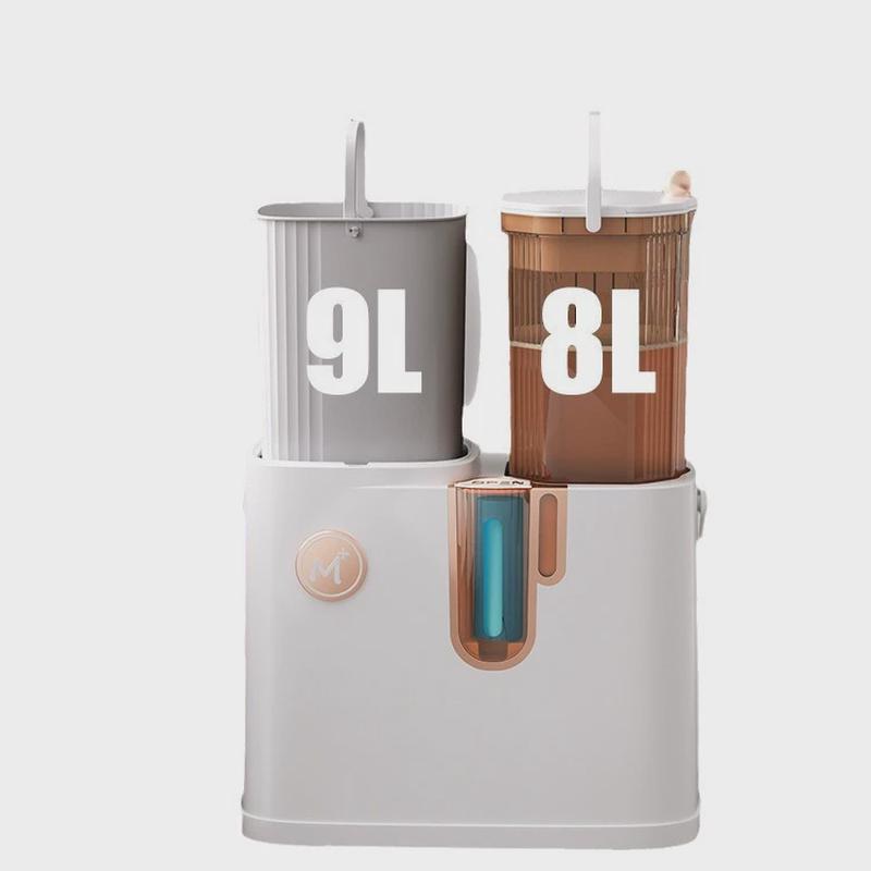 大号茶水分离垃圾桶家用干湿分离茶桶茶叶茶渣桶滤水桶废水桶茶桌