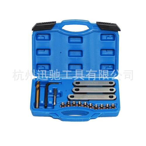刹车卡钳螺牙修复工具刹车卡钳螺纹工具套装汽修修复m9*1.25