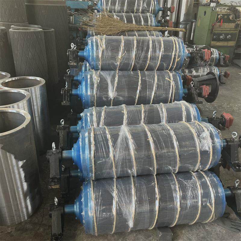 tdy75油冷式电动滚筒电机隔爆式外置电动滚筒内置包胶滚筒矿用