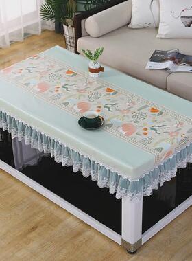 9wor防水防油全包烤火电暖炉茶几桌罩长方形餐桌台布桌布桌皮罩套