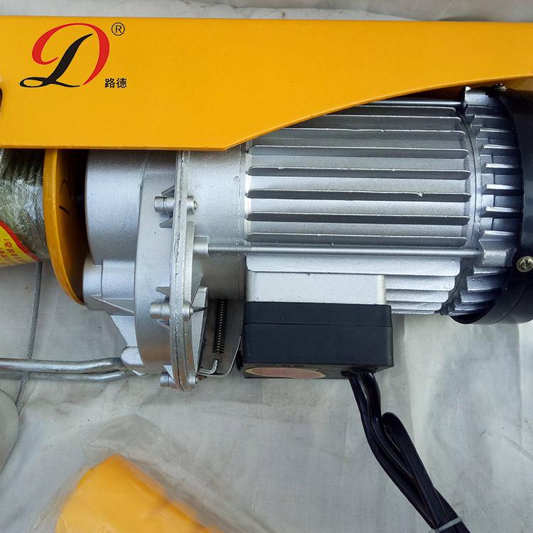 销售微型电动葫芦1吨家用吊粮小吊机葫芦220v提升机微型卷扬机