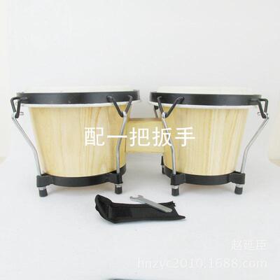 鼓奥尔夫打击乐器教具幼儿园音乐梆戈儿童-班戈鼓/非洲邦戈鼓