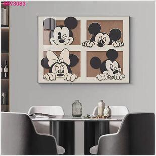 电表箱装饰画液压翻盖弱电箱电闸光纤入户盒盖板遮挡配电箱山水画