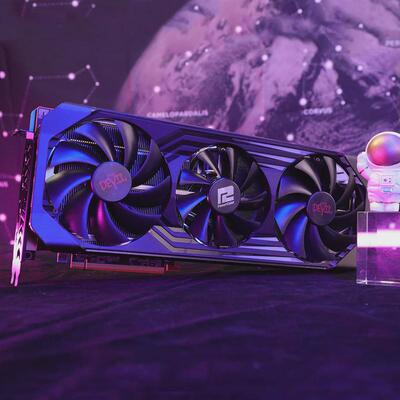 AMD撼讯RX6750GRE/7700XT 红魔竞技台式机电脑游戏独立显卡