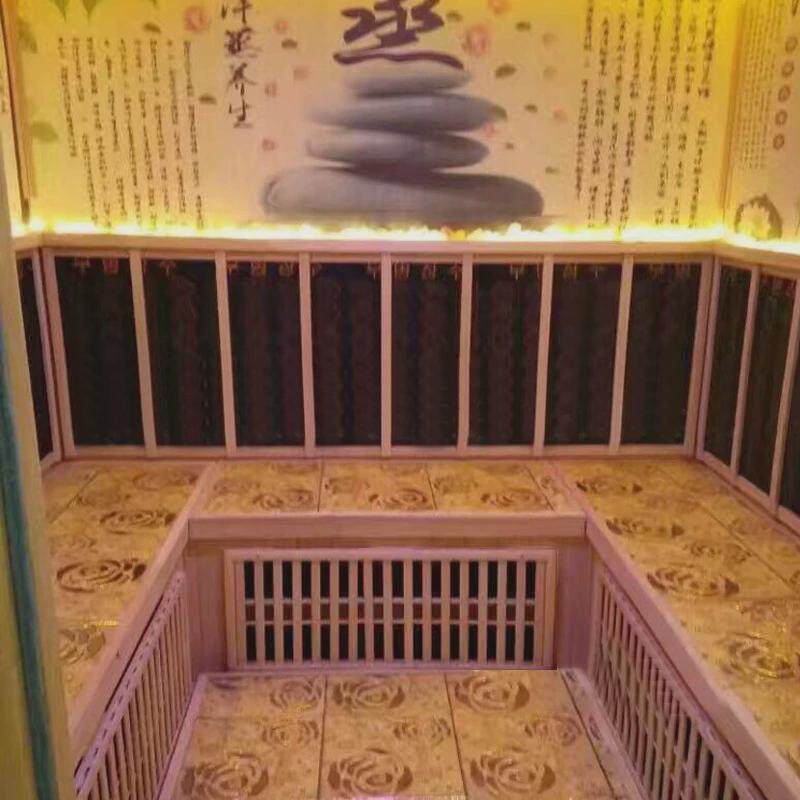 厂家现货汗蒸箱家庭用碳板房多人款汗蒸房安装承建美容院桑拿房