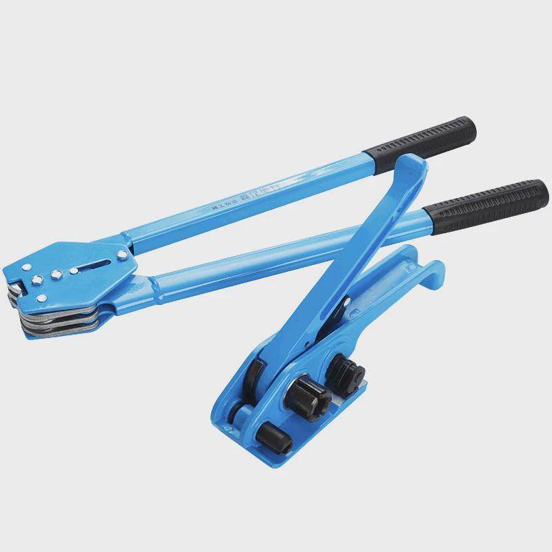 鑫汉德力手动打包1608塑钢带半自动捆扎机厂家直供塑钢带打包机