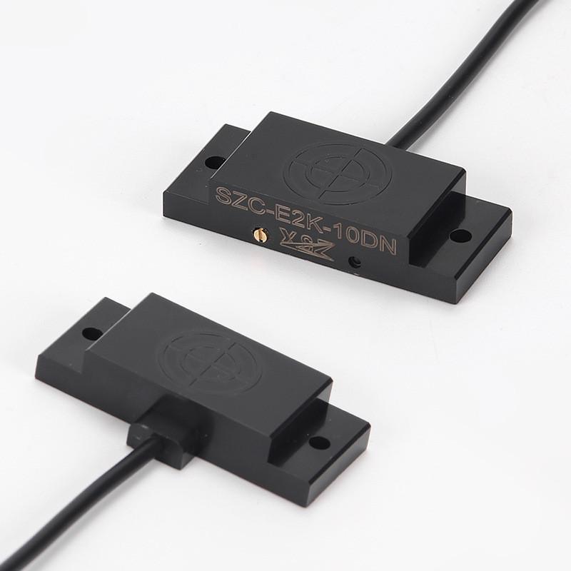 新森正扁平物料电容式接近开关szc-e2k-10dn非金属形液位开关