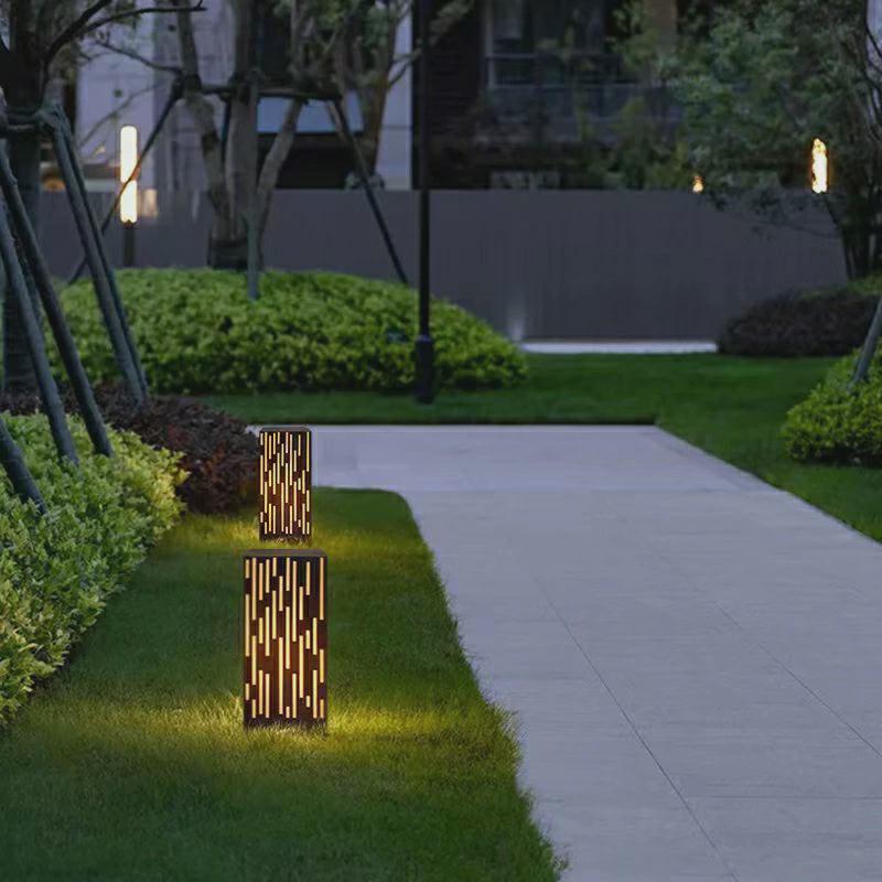 草坪灯户外防水庭院灯现代园林景观灯家用室外led简约太阳能灯
