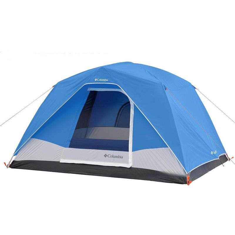 2-6人家庭野营帐篷户外聚餐防风雨双层露营徒步旅行帐篷三款可选