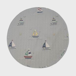 卡通宝宝儿童帐篷爬行垫现代简约床垫客厅茶几毯防滑地垫帐篷棉垫